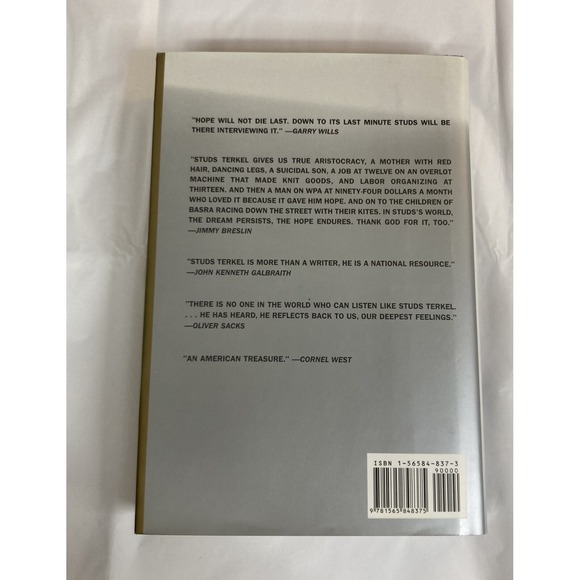 Hope Dies Last : Keeping the Faith in Difficult Times Hardcover S - Picture 2 of 2